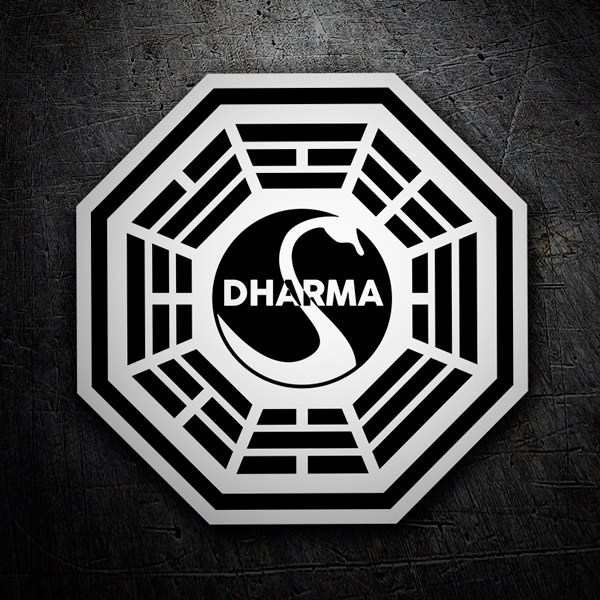 Car & Motorbike Stickers: Dharma Initiative, Lost