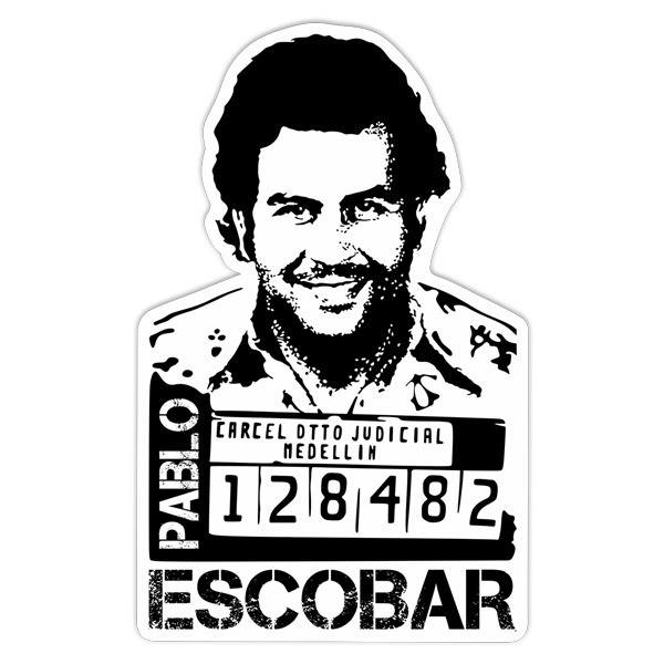 Car & Motorbike Stickers: Photo Pablo Escobar