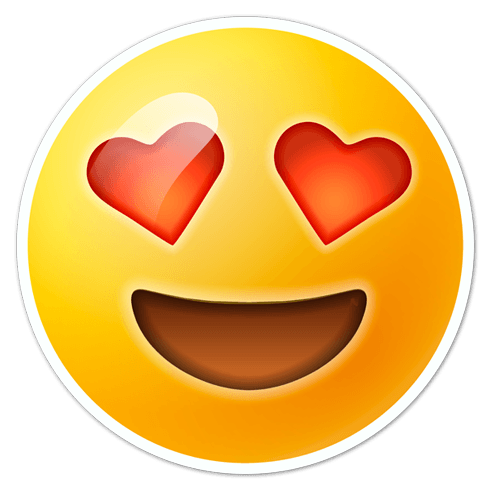 Smiling Face With Heart Eyes Emoji Png Image Free Download