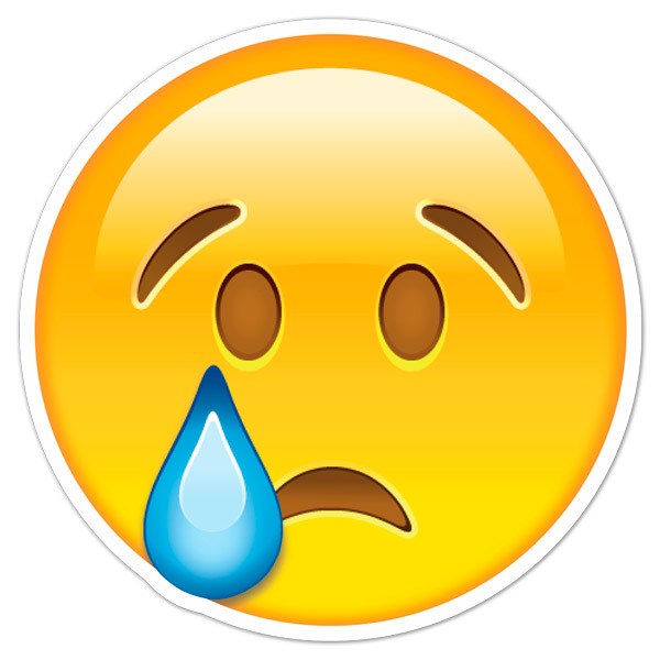 Sad sticker sale