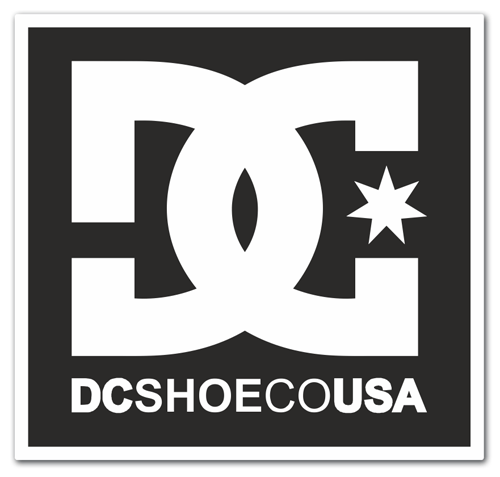 Car & Motorbike Stickers: DC Shoes USA