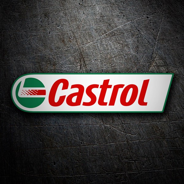 Car & Motorbike Stickers: Castrol logo