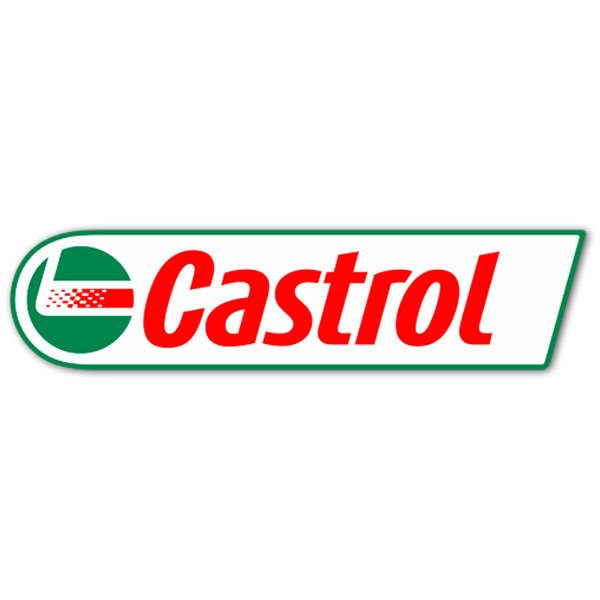 Car & Motorbike Stickers: Castrol logo