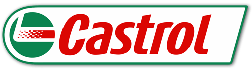 Car & Motorbike Stickers: Castrol logo in Red and Green