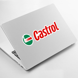 Car & Motorbike Stickers: Castrol 3 in Green Circle 6