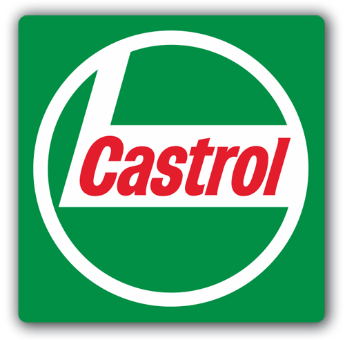 Car & Motorbike Stickers: Castrol Logo