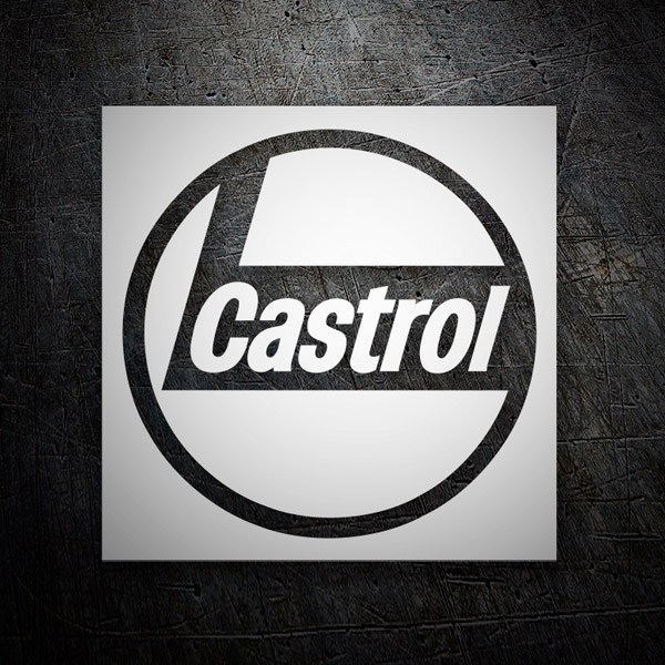Car & Motorbike Stickers: Castrol 5