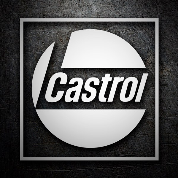 Car & Motorbike Stickers: Castrol 6