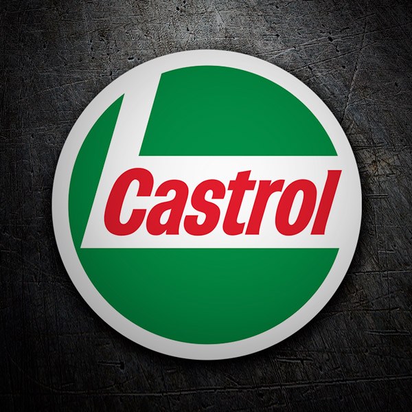 Car & Motorbike Stickers: Castrol 7