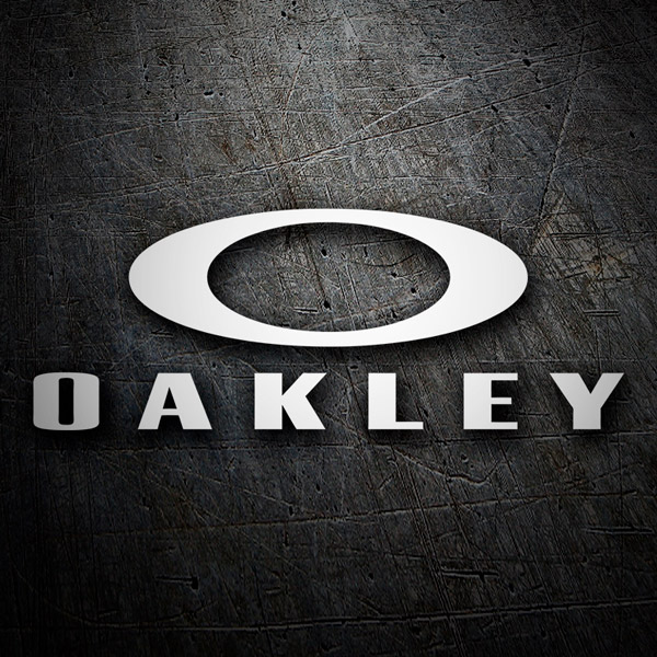 Car & Motorbike Stickers: Oakley Logo in Oval