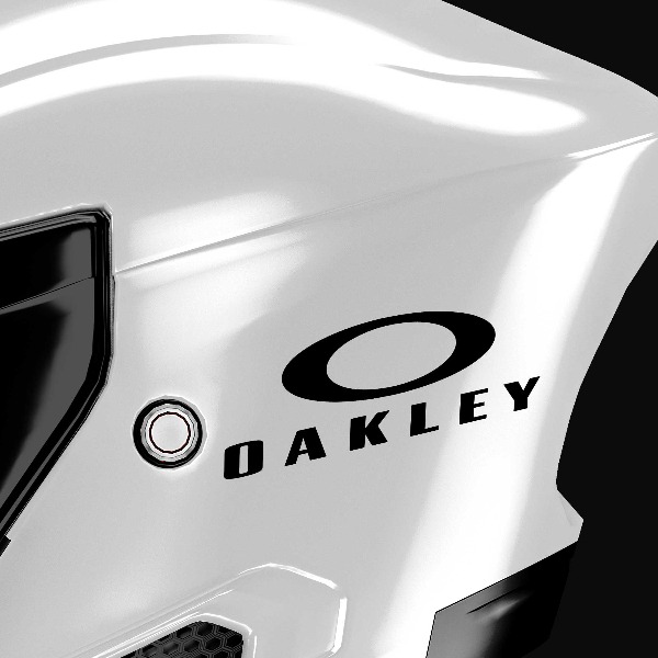 Car & Motorbike Stickers: Oakley Logo in Oval