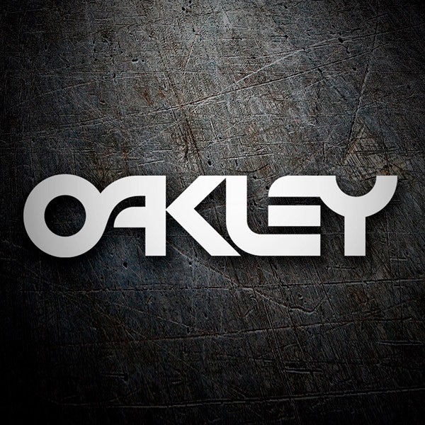 Car & Motorbike Stickers: Oakley Logo retro 1975