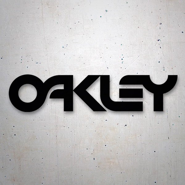 Car & Motorbike Stickers: Oakley Logo retro 1975