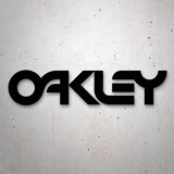 Car & Motorbike Stickers: Oakley Logo retro 1975 2