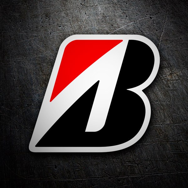 Car & Motorbike Stickers: Bridgestone logo