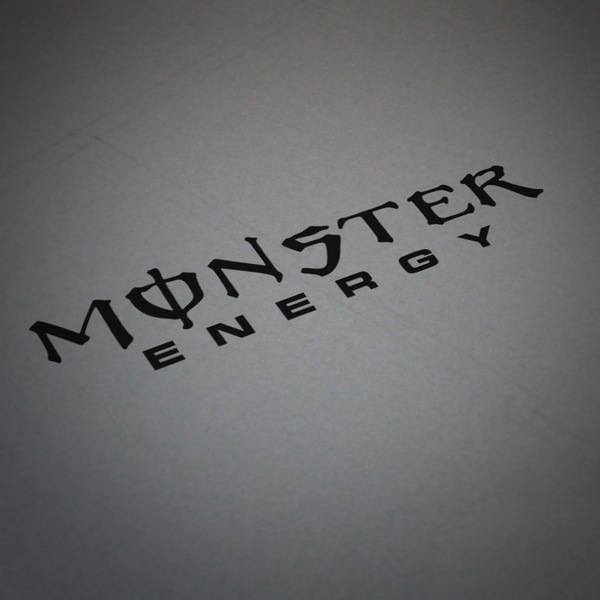 Car & Motorbike Stickers: M&Oslash;NST3R ENERGY 1