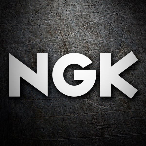Car & Motorbike Stickers: Logo NGK 0