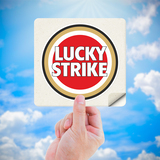 Car & Motorbike Stickers: Lucky Strike Color 5
