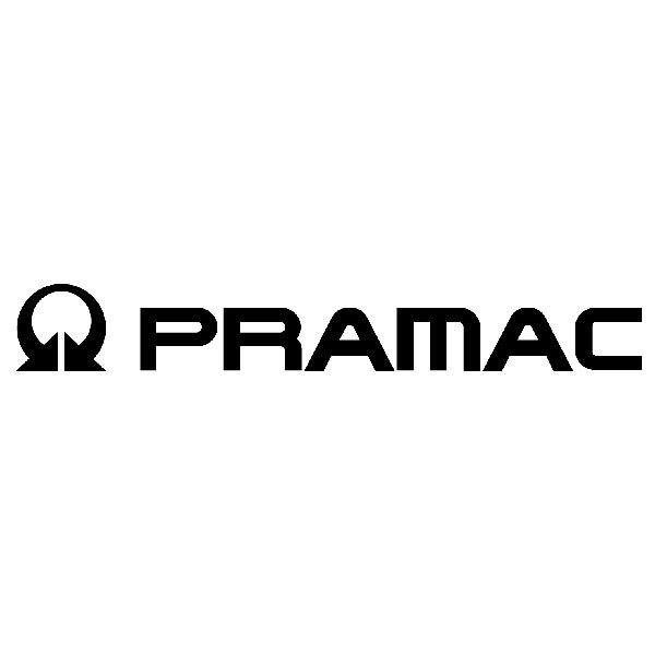 Car & Motorbike Stickers: Pramac