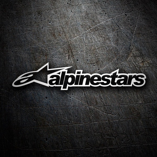 Car & Motorbike Stickers: Alpinestars