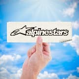 Car & Motorbike Stickers: Alpinestars with Stylized Logo 4