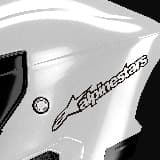 Car & Motorbike Stickers: Alpinestars with Stylized Logo 5