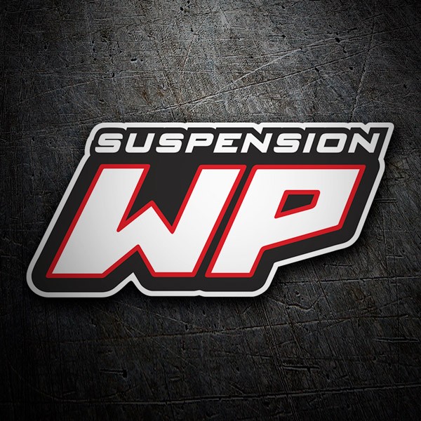 Car & Motorbike Stickers: Suspension WP