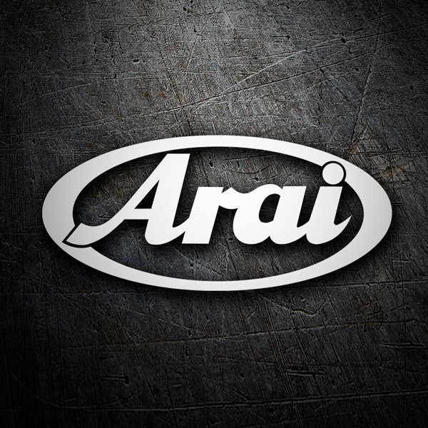 Car & Motorbike Stickers: Arai Helmets