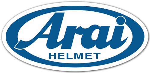 Car & Motorbike Stickers: Arai Helmet