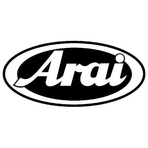 Car & Motorbike Stickers: Arai Helmet 3