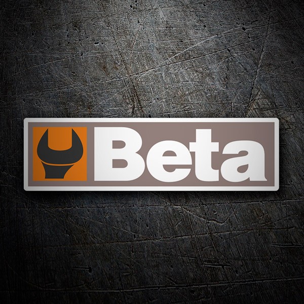 Car & Motorbike Stickers: Beta Logo