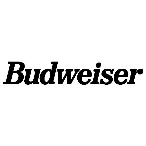 Car & Motorbike Stickers: Budweiser 1