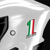 Car & Motorbike Stickers: Aprilia Number 1 Logo 4