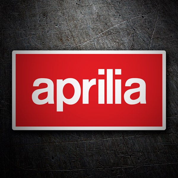 Car & Motorbike Stickers: Aprilia Logo