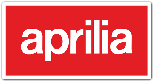 Car & Motorbike Stickers: Aprilia Logo