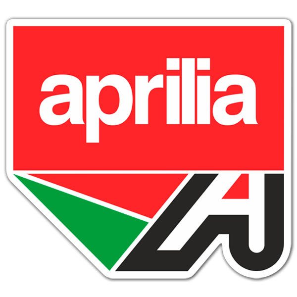 Car & Motorbike Stickers: Aprilia logo 2