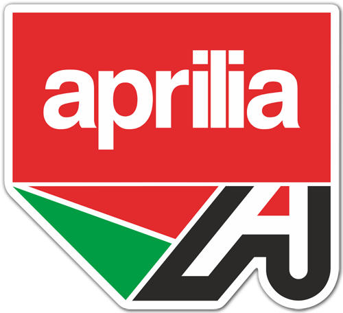 Car & Motorbike Stickers: Aprilia AJ Logo