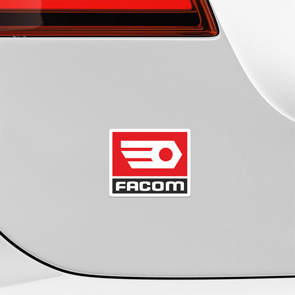 Car & Motorbike Stickers: Facom 4
