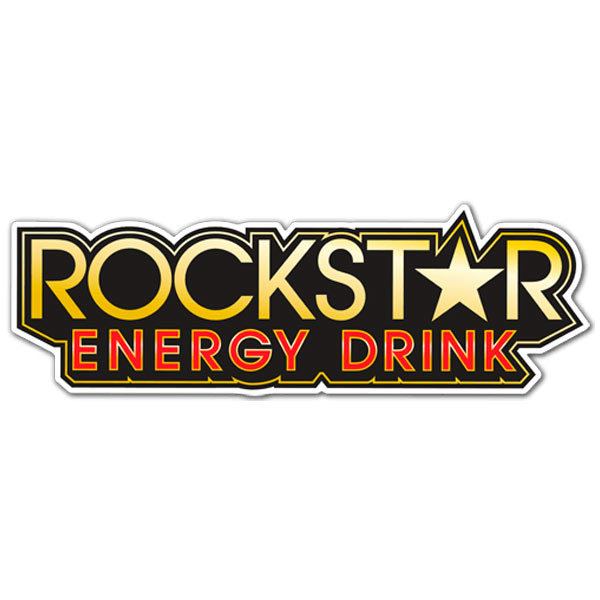 Car & Motorbike Stickers: Rockstar Energy Drink