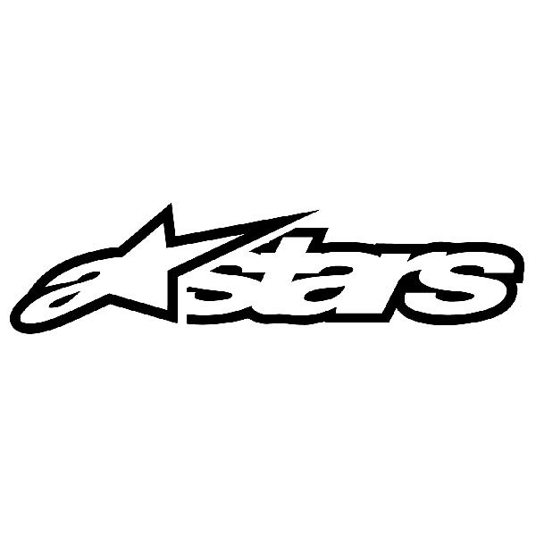 Car & Motorbike Stickers: Alpinestars 7