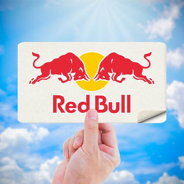 Car & Motorbike Stickers: Red Bull