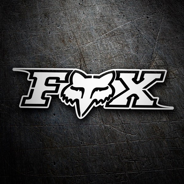 Car & Motorbike Stickers: Fox logo 2