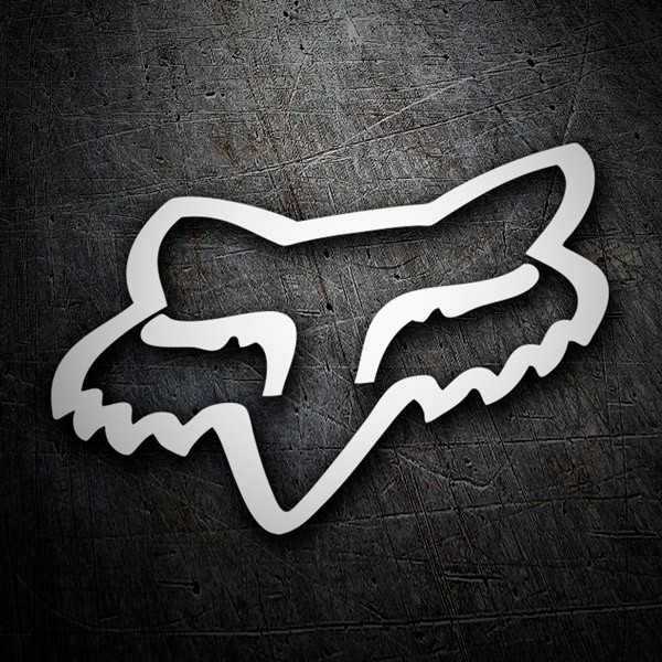 Car & Motorbike Stickers: Fox logo 4 0