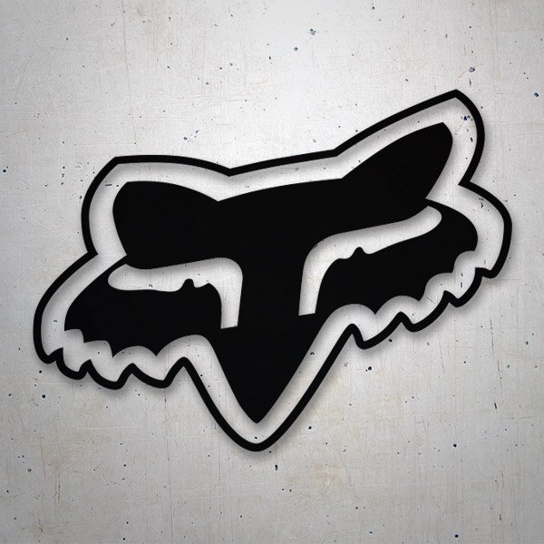 Car & Motorbike Stickers: Stylized Fox Number 5
