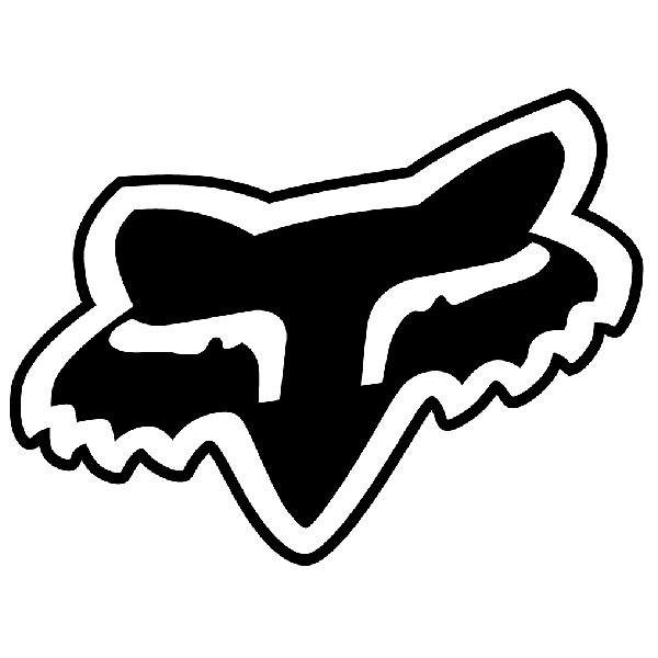 Car & Motorbike Stickers: Stylized Fox Number 5
