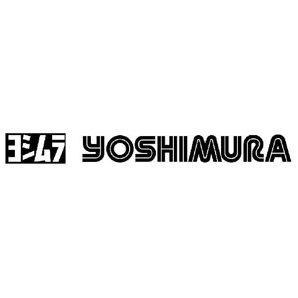 Car & Motorbike Stickers: Yoshimura in Stylized Text
