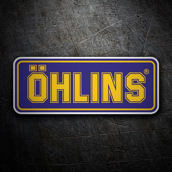 Car & Motorbike Stickers: Ohlins 3