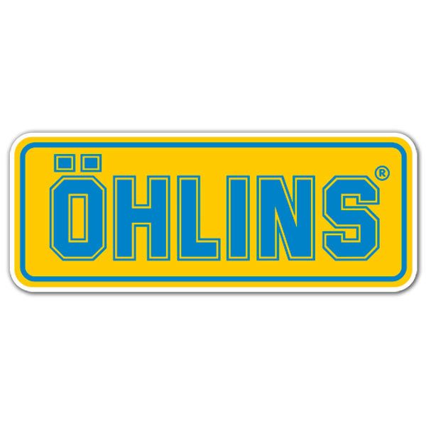 Car & Motorbike Stickers: Ohlins 4