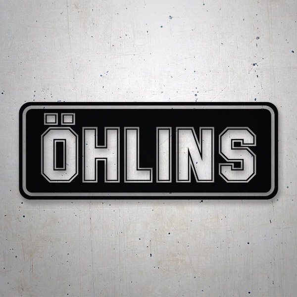 Car & Motorbike Stickers: Ohlins