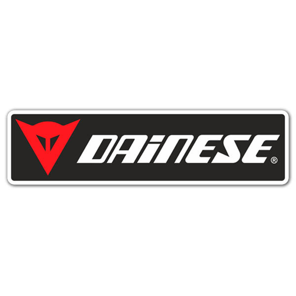 Car & Motorbike Stickers: Dainese black